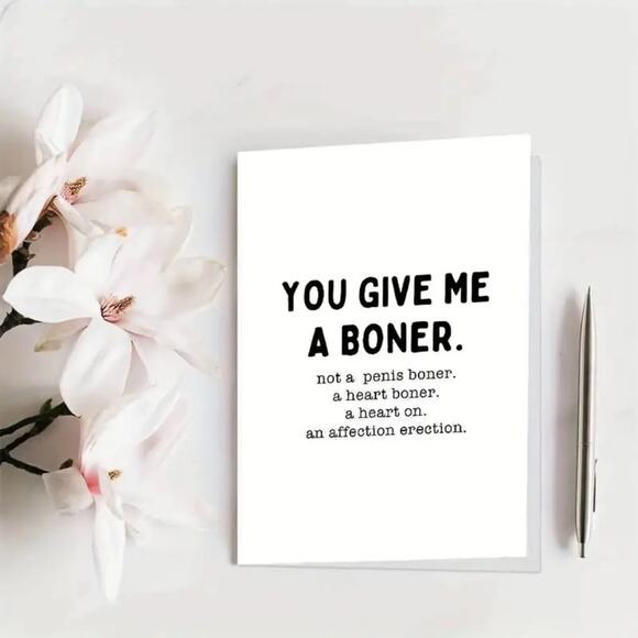 Valentine's Day or Anniversary Funny Card - 5" x 7" - Picture 2 of 7